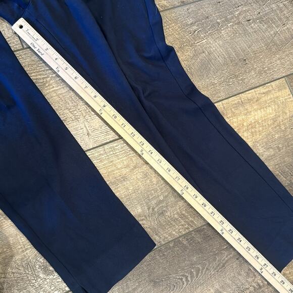 CAbi Women's Ava Slim Ankle Stretch Trouser Pant Navy Size 12 - Picture 4 of 9